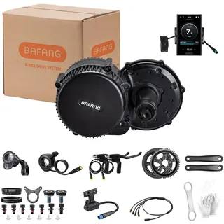 BAFANG 48V 750W Mittelmotor Kits mit DPC010 Display, CAN Version BAFANG BBS01B BBS02B BBS-HD Motor Umrüstsatz für 68mm Tretlager