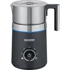 Severin Milchaufschäumer Spuma 700, SM 3586, elektrisch, Induktion, mit 5 Programmen, aus Edelstahl, schwarz, 700 ml