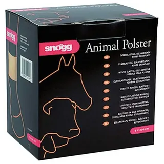 Snögg Animal Polster - selbstklebender Schaumstoffverband für Tiere 2 m