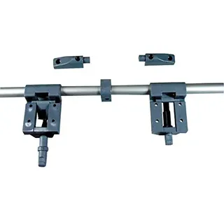 geli Tischgleitschiene mit Mittelanschlag und Feststellhebel