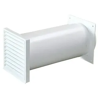 Air-Circle Teleskop-Mauerkasten  (Durchmesser Anschlussstutzen: 125 mm, Verstellbar: 27 - 48 cm, Max. Luftleistung: 600 m3/h)