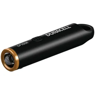 Duracell DK100R Schlüsseltaschenlampe 100 Lumen wiederaufladbar schwarz