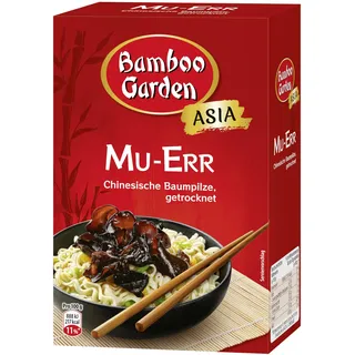 Bamboo Garden Mu-Err chinesische Baumpilze getrocknet (1 x 25 g) (Verpackungsdesign kann abweichen)