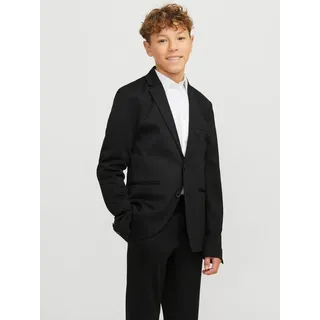 JACK & JONES Junior Einreihiger Blazer in Black | Gr.: 140