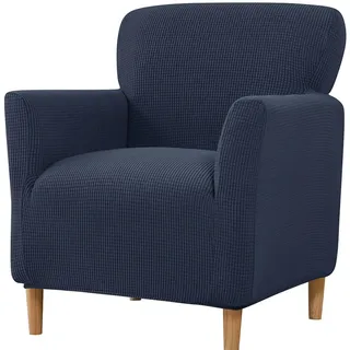 ELYSYSRL Sesselbezug Stretch Sesselhusse, Sofaüberzug Clubsessel Sessel Bezug für Eine Einfache Reinigung,Cocktailsessel Armchair Sesselhussen mit Armlehne Hussen für Sessel (Color : #17)
