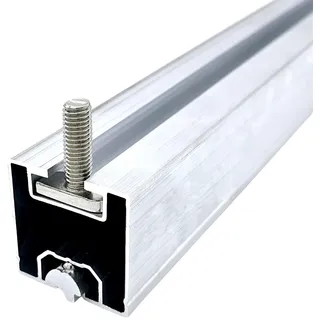 Solarprofil 40x40 Hako PV Aluminiumprofil PV-Montageschiene 2000 mm