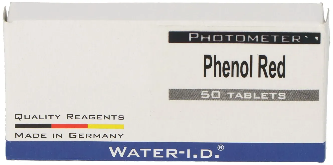 50 Tabletten Phenol Red / pH-Wert für PoolLab