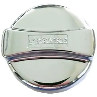 Franke Drehexcenter-Kappe - rund 44 mm x 30 mm hoch - Kunststoff in Chrom-Optik - Ersatzteil für Küchenspülen mit Excenterventil -