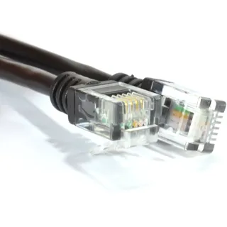 ADSL 2 + Hoch Geschwindigkeit Breitband Modem Kabel RJ11 Zum RJ11 15 m Schwarz [15 Meter/15m]