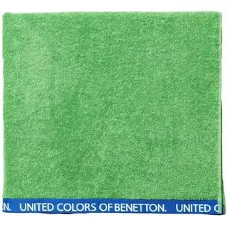 BENETTON Benetton. Handtuch 90x160 cm, 380 GSM 100% Baumwolle, Velour Grün, Rainbow