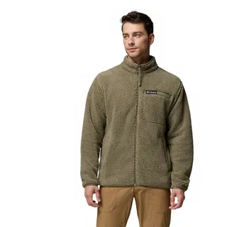 Columbia Rugged RidgeTM High Pile Fleece Mit Durchgehendem Reißverschluss - Stone Green L