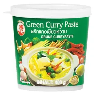 Cock Brand Thailändische grüne Currypaste 400g