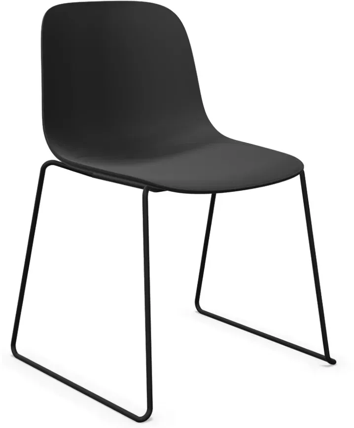 lapalma SEELA S310 | Kufenstuhl schwarz