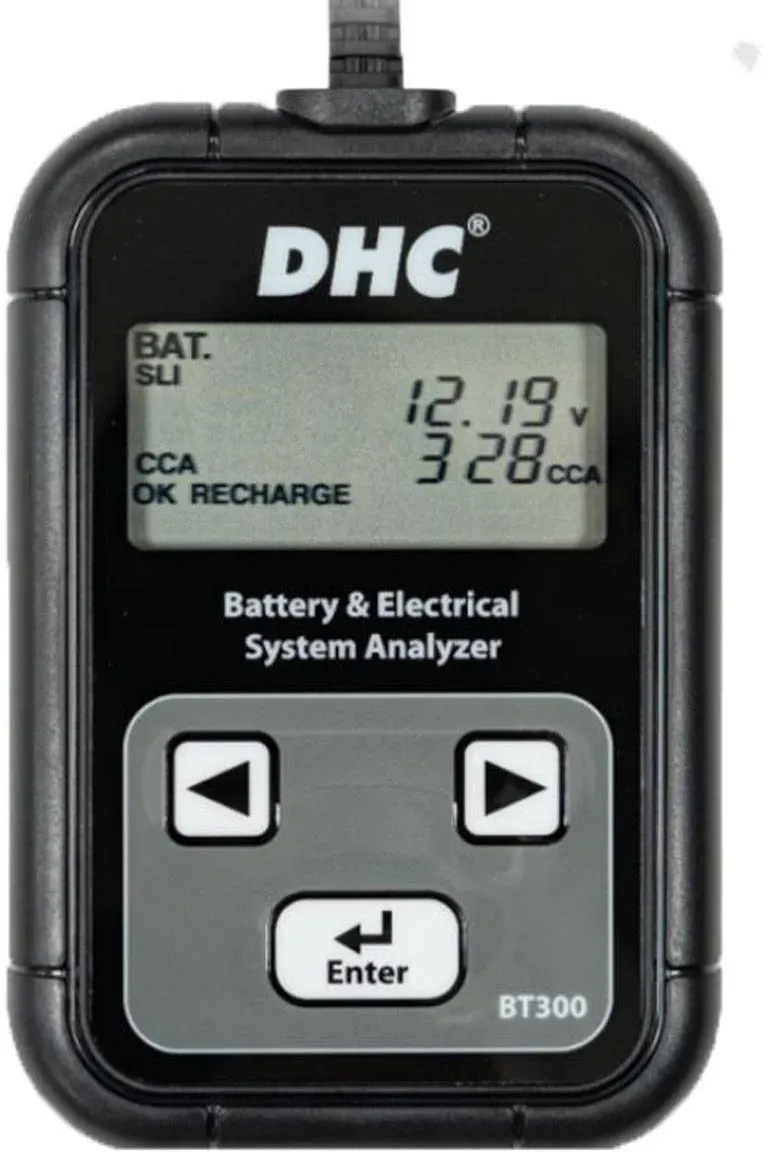 DHC BT300 digitaler Batterietester für 12V Autobatterien