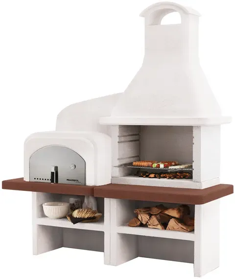 Palazzetti Grado 2 - Grillkamin mit Pizzaofen