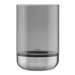 BLOMUS Windlicht Calma Ø 15 cm Edelstahl Silber L (Large)