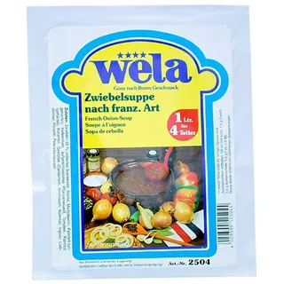 WELA Zwiebelsuppe n. franz. Art