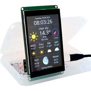 ThingPulse ESP32 WiFi Color Display Kit Grande