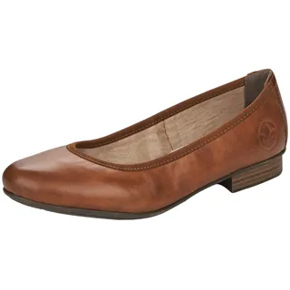 Rieker Damen Ballerinas 51994-24 braun Gr. 42 - 42 EU