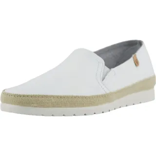 Verbenas für Damen. 0400040373 Nuria Nucleo Leder Nautic Schuhe weiß (37), Wohnung, Keine, Lässig