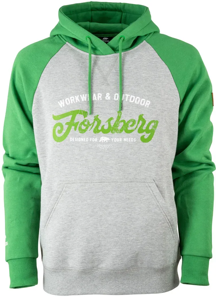 FORSBERG Tonigson Hoodie zweifarbig mit Retrologo