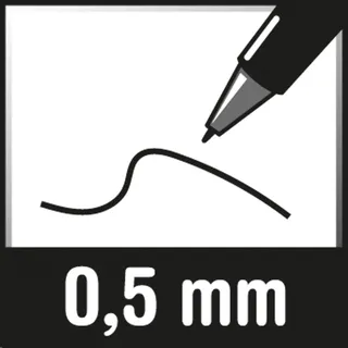 Schneider Kugelschreibermine 575 M 0,5 mm Blau 5 St./Pack.