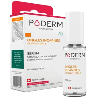 PODERM - EINGEWACHSENE GEKRÜMMTE NÄGEL | Rein pflanzliche Behandlung| Beruhigt, lindert, nährt und revitalisiert | Professionelle Fuß- und Handpflege | Einfach & schnell | Swiss Made