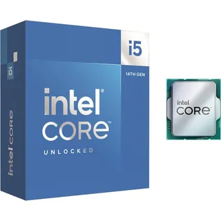 Intel Core i5-14600K 3.5Ghz LGA1700 24MB Cache Box CPU - Grey