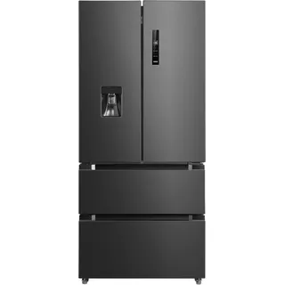 Hanseatic HFD18983DWDBI French Door (512 l, 1898 mm hoch, Schwarz)