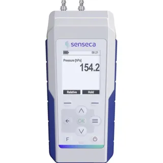 senseca PRO 215-2 Differenz-Druckmessgerät Luftdruck, Nicht aggressive Gase, Korrosive Gase 20hPa (max)