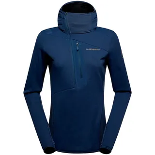 La Sportiva Big Wall Kapuzenfleece - Night Sky / Savana - L