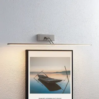 LUCANDE Thibaud, LED-Bilderleuchte nickel, 83.4 cm,