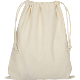 Texxilla TEXXILLA Organic Zuziehbeutel, 25 x 30, natur