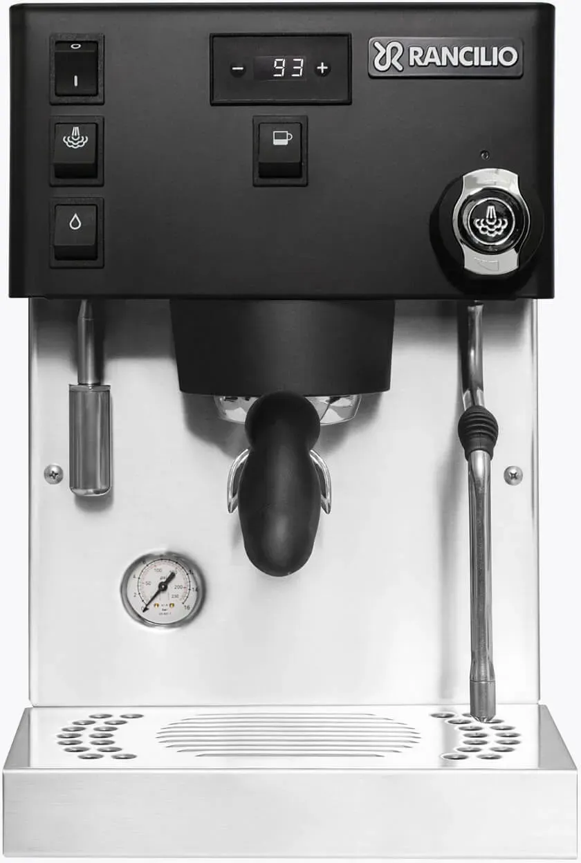 Rancilio Silvia Pro X Siebträgermaschine Schwarz