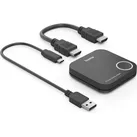 Hama Wireless-Display-Adapter, HDMITM, Full-HD 1080p, inkl. Kabel (30 m), Wireless Transmitter, Schwarz