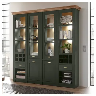 Lomadox Buffetschrank CINCINNATI-61 194 x 207 x 45 cm GRÜN