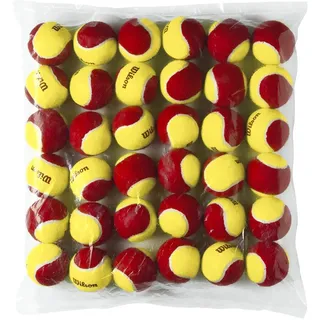 Wilson Starter Tennisbälle 36 Einheiten - Yellow / Red - One Size