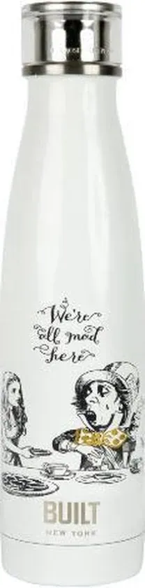 Built Ny Thermosflasche V&a 500 Ml 31 X 8 Cm Edelstahl Weiß