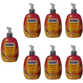 ROSSMANN ISANA Milde Flüssigseife Mango Exotic tropischer Duft 500ml Handseife im Spender