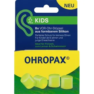 Ohropax Silikon Vor-Ohr Stöpsel 8 St.