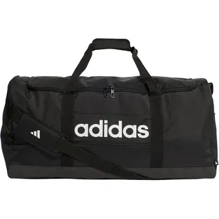 adidas Linear Duffelbag Black / Black / White L