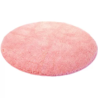 J-10001/103 Rose Badematte Mikrofaser, 90 cm rund