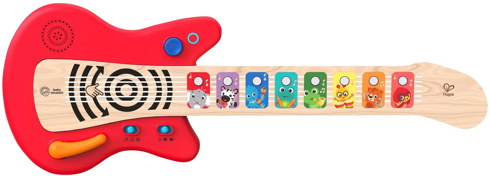 Hape Baby Einstein Gitarre Together in Tune GuitarTM, rot