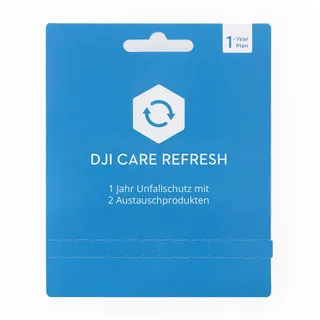 DJI Mini 2 Care Refresh (1 Jahr) - VIP Serviceplan für DJI Mini 2, bis zu 2 Ersatzprodukte innerhalb von 12 Monaten, Abdeckung von Sturz- und Wasserschäden, Aktiviert innerhalb von 48 Std