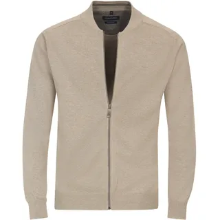 CasaModa Strickjacke Basic in beige XXL