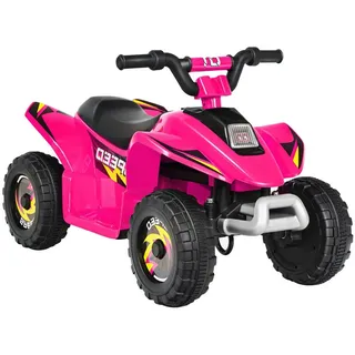 KOMFOTTEU Elektro-Kinderquad Miniquad, für Kinder ab 3 Jahre, bis zu 30kg rosa