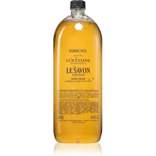 L’Occitane Shea Verbena flüssige Seife für die Hände Ersatzfüllung 500 ml