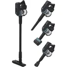 Hoover HF401P 011, Staubsauger, Schwarz, Silber
