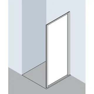Seitenwand Nova 2000 TWD 0750x 2000 bv: 720-750 SIMG Kerolan Fontana. - silber mattglanz N2TWD0752011K