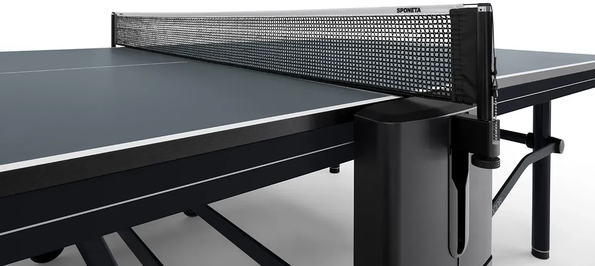 Sponeta Design Line Tischtennisnetz "SDL Black",schwarz,